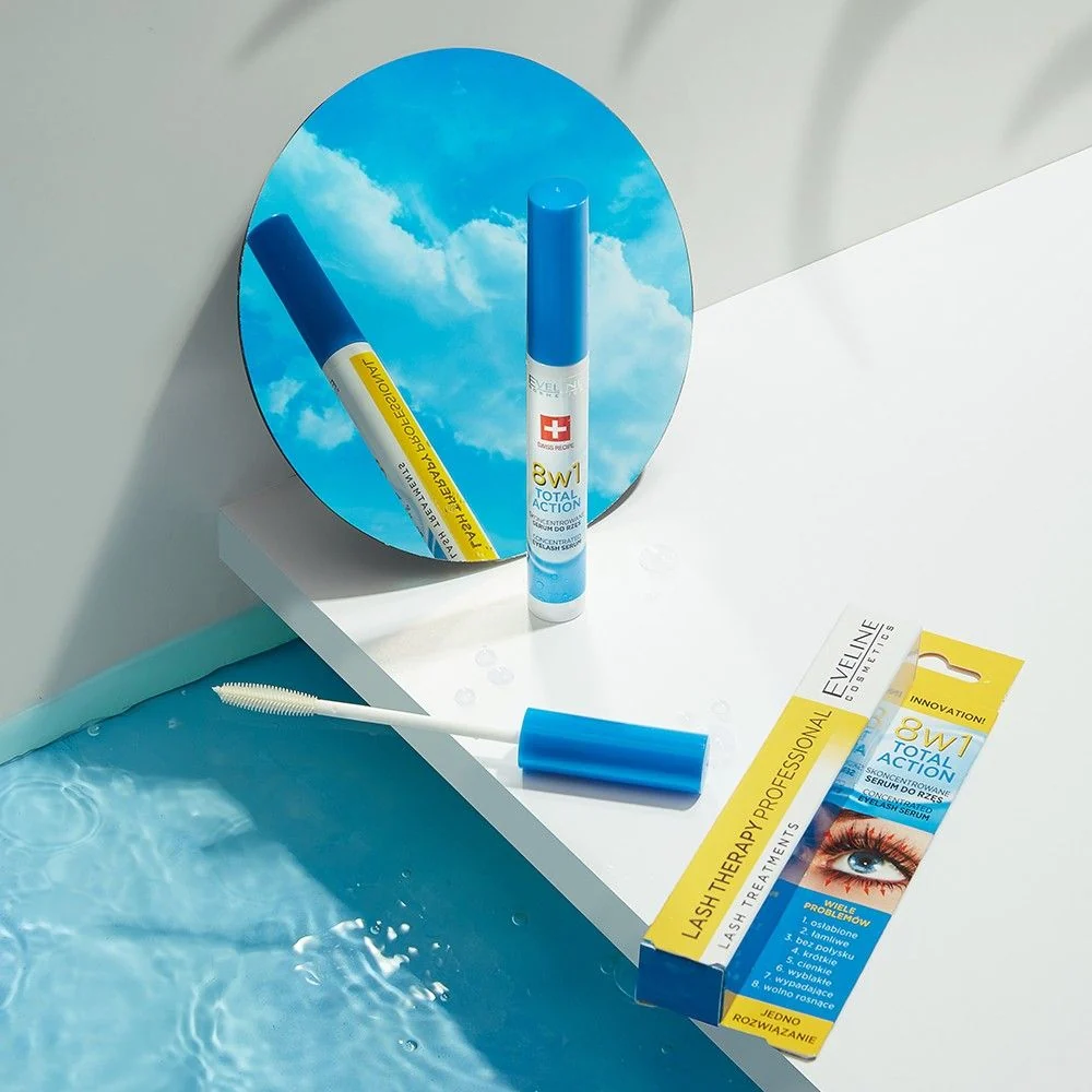 Skoncentrowane serum do rzęs Total action 8w1 - Image 4