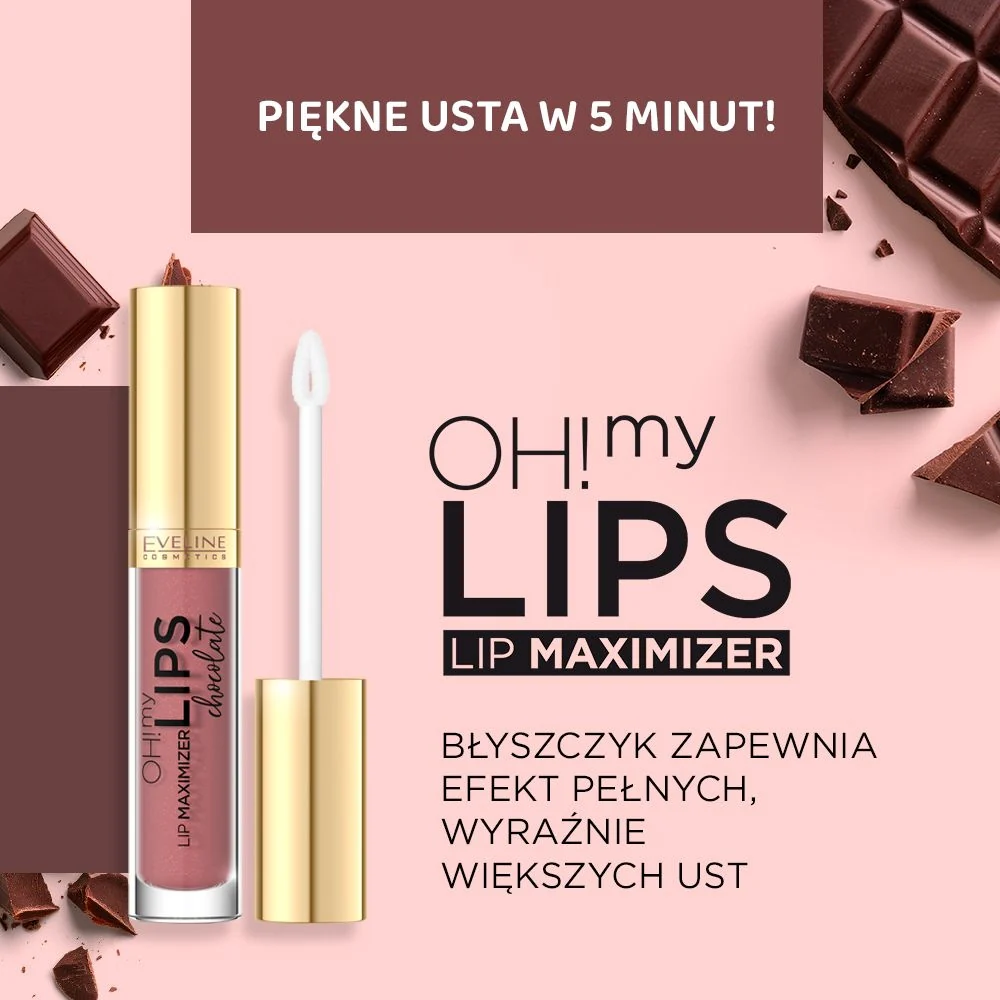 Błyszczyk powiększający usta z chili, zapach czekoladowy - Image 3