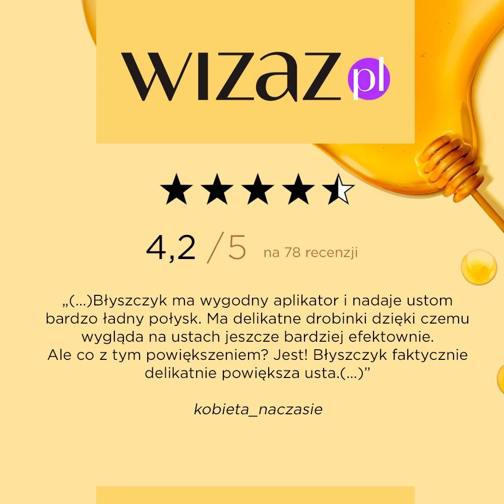 Błyszczyk powiększający usta z kwasem hialuronowym jadem pszczelim - Image 6