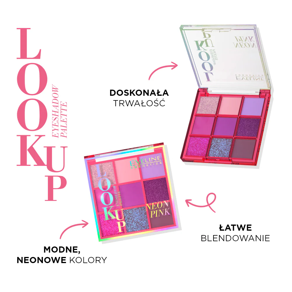 Cienie do powiek Neon Pink - Image 3
