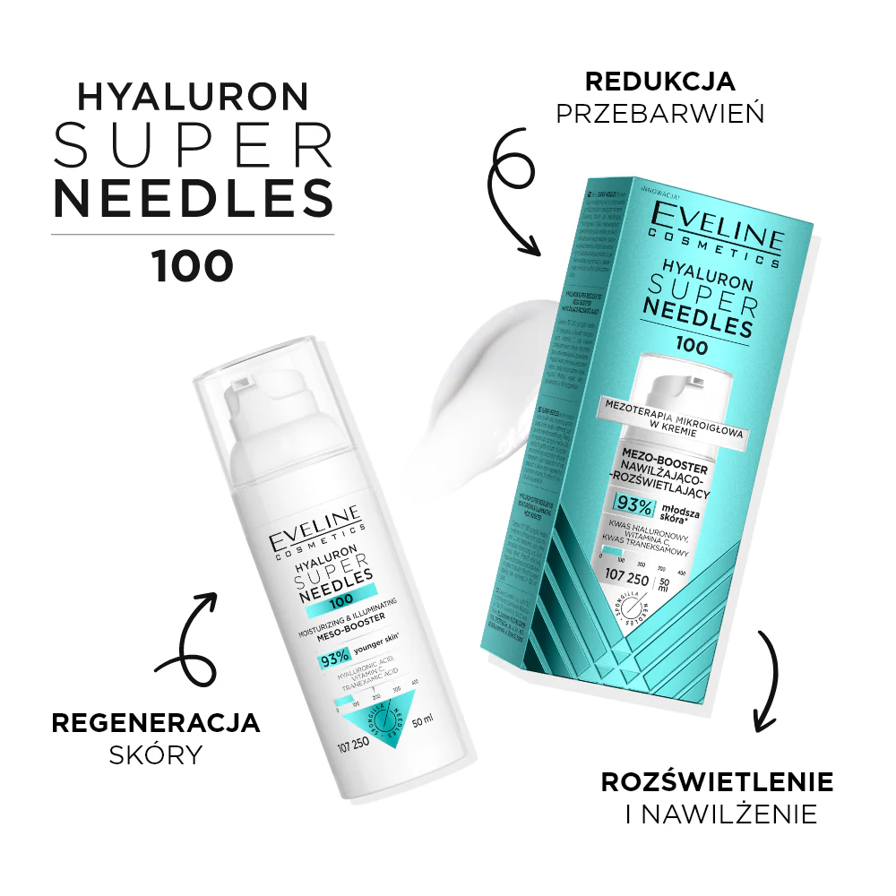 Hyaluron 100 Mezo-booster nawilżająco – rozświetlający - Image 2