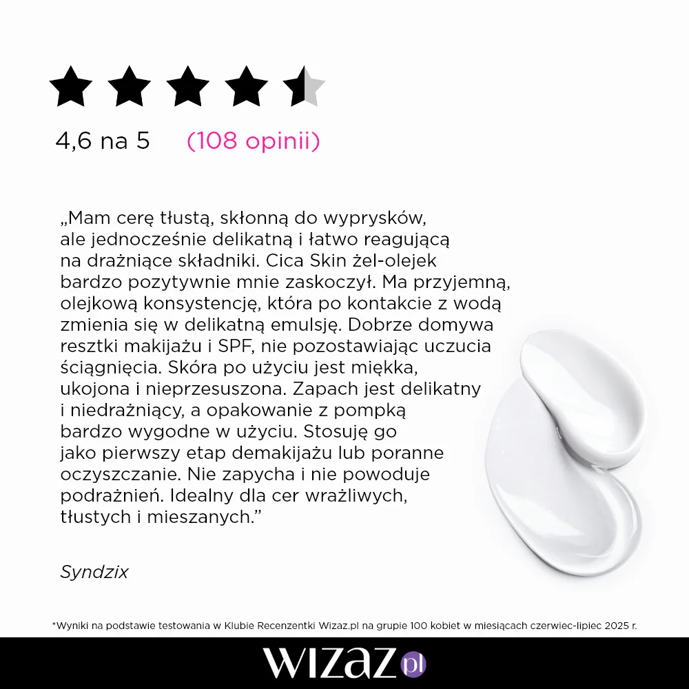 Kojący żel-olejek do mycia twarzy - Image 7
