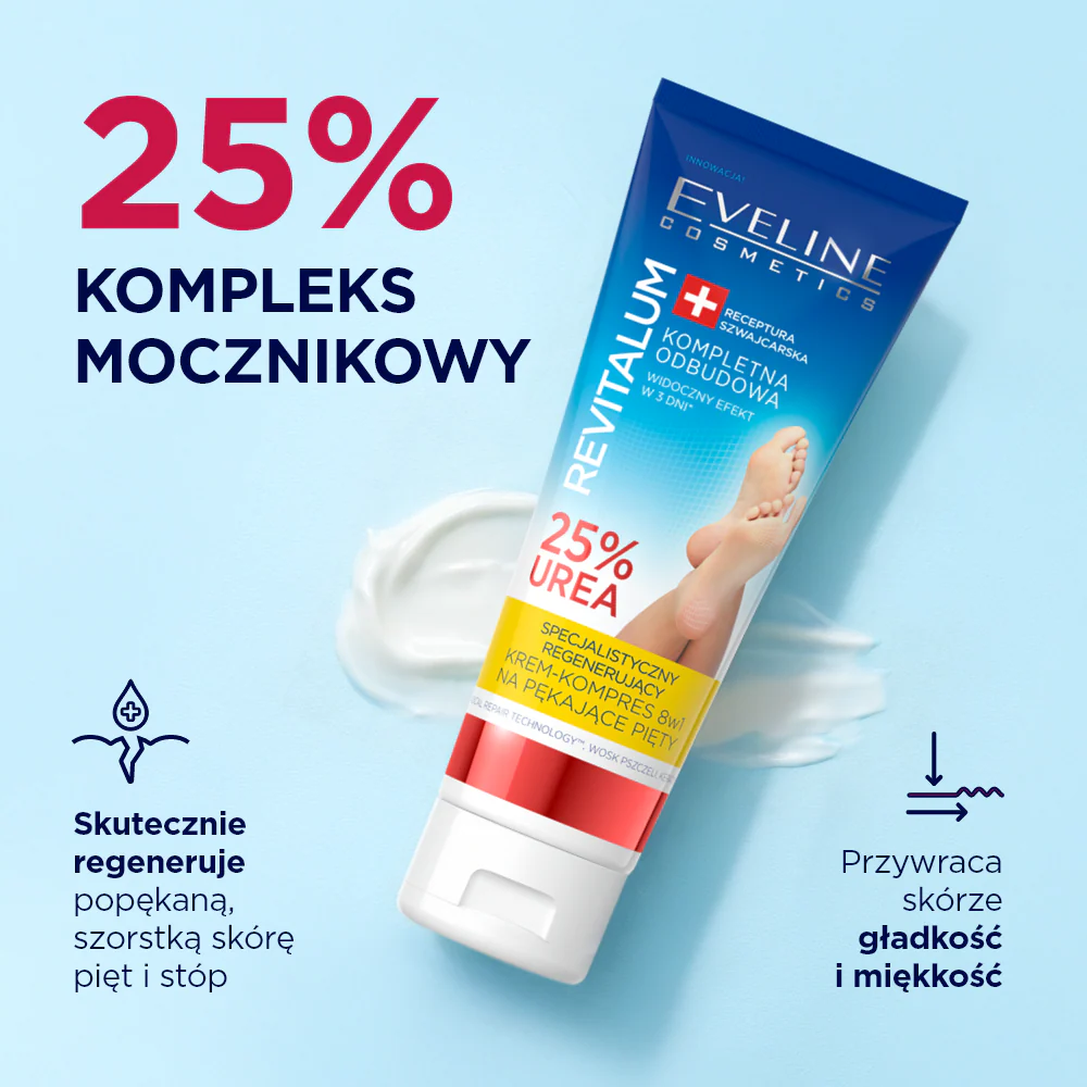 Krem-kompres na pękające pięty 8-w-1, 25% urea - Image 3