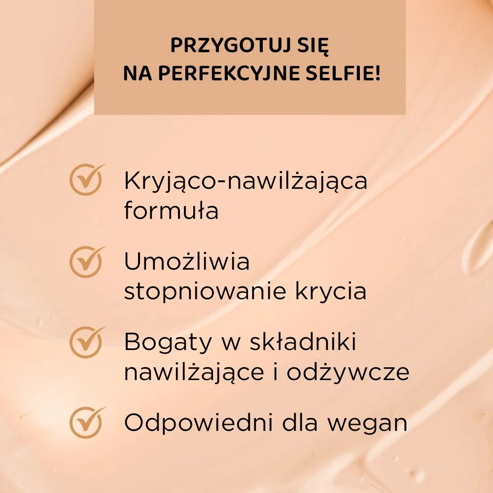 Kryjąco-nawilżający podkład & korektor - Image 4