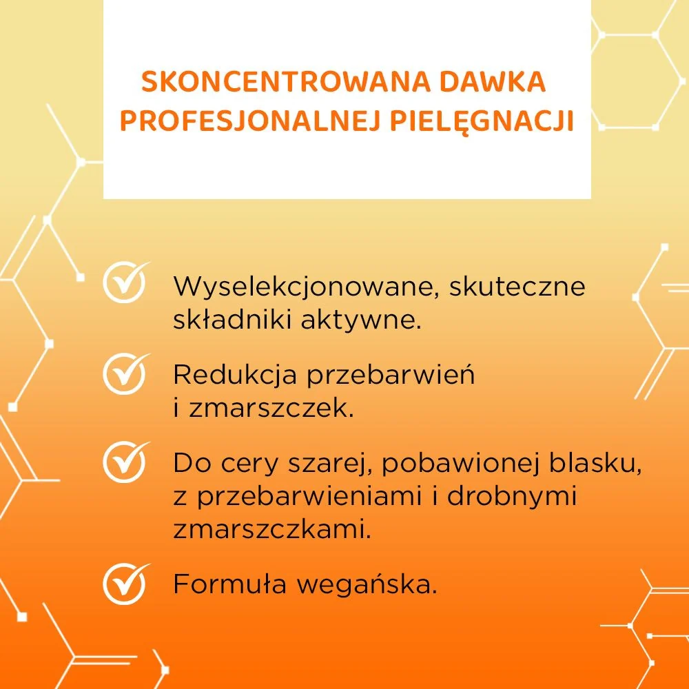 Serum Shot Kuracja z 15% witaminy C + Cg na twarz, szyję i dekolt - Image 3