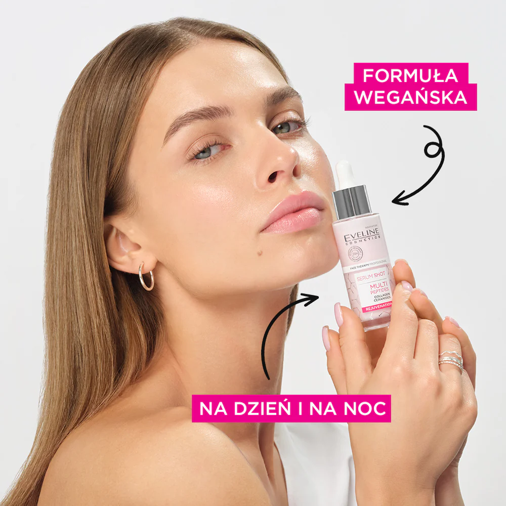 Serum Shot Kuracja z multipeptydami na twarz, szyję i dekolt - Image 11