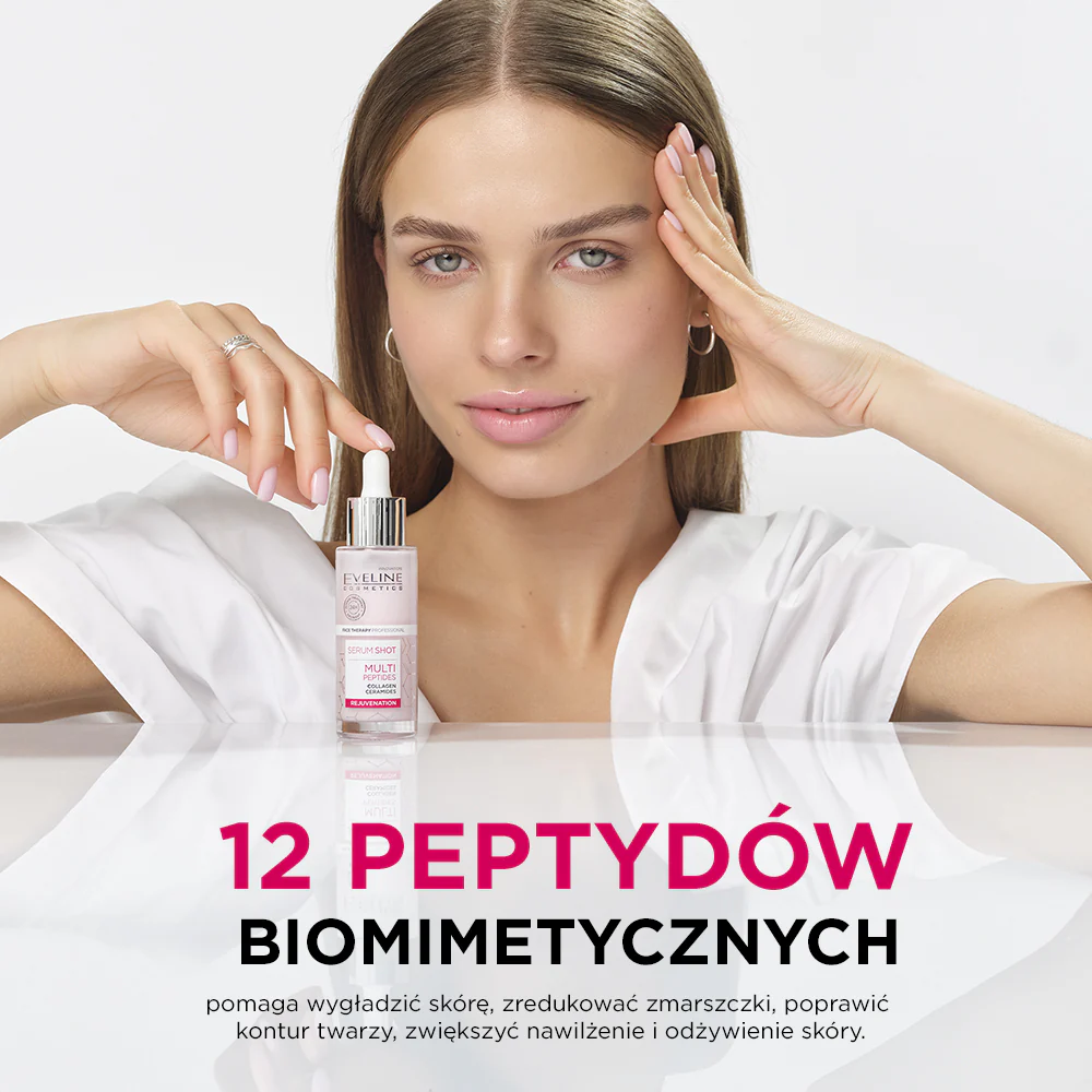 Serum Shot Kuracja z multipeptydami na twarz, szyję i dekolt - Image 7