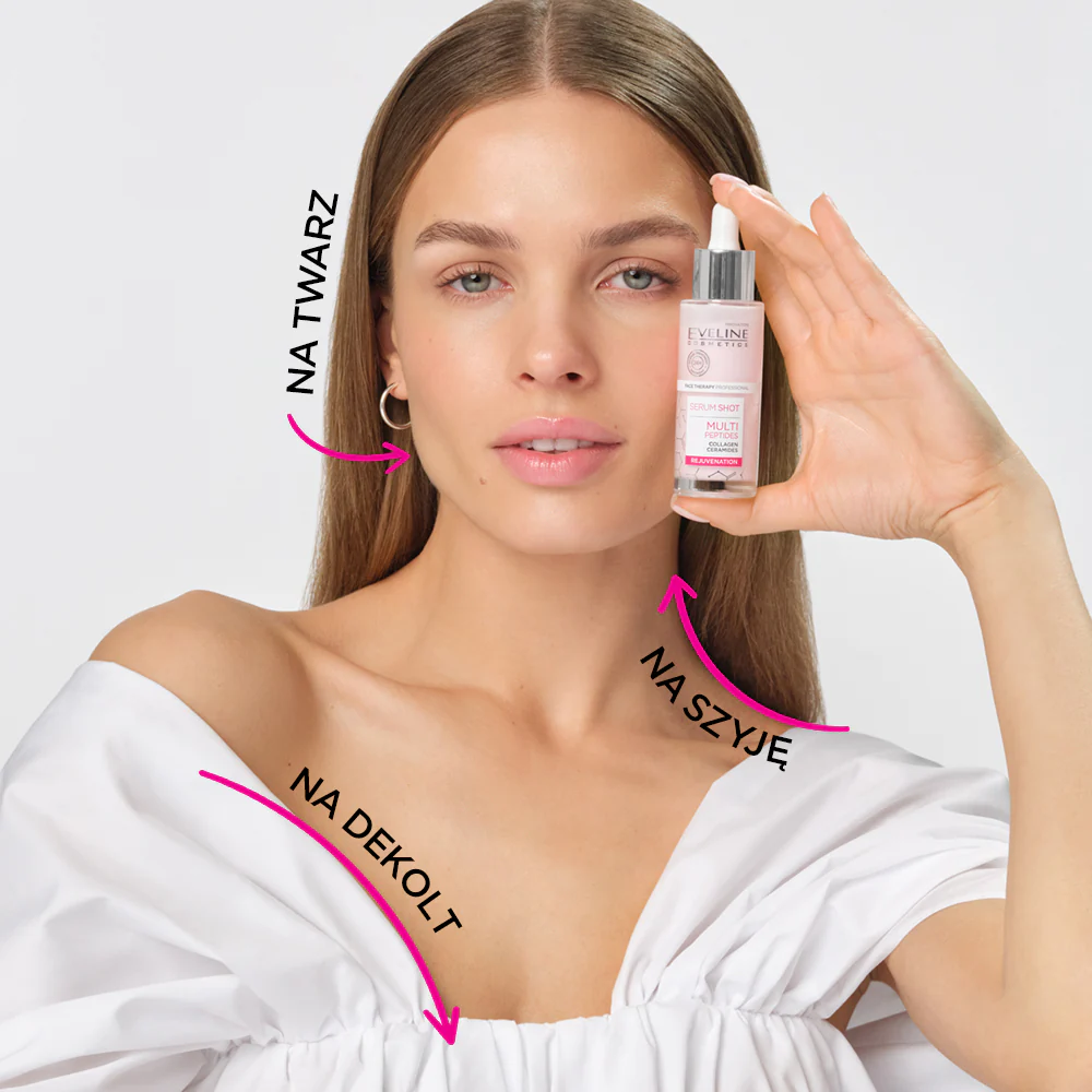Serum Shot Kuracja z multipeptydami na twarz, szyję i dekolt - Image 9