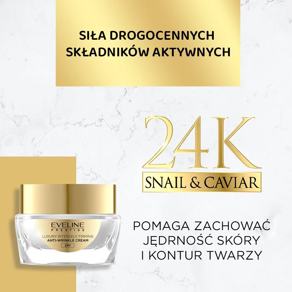 Luksusowy intensywnie ujędrniający krem przeciwzmarszczkowy na dzień - Image 2