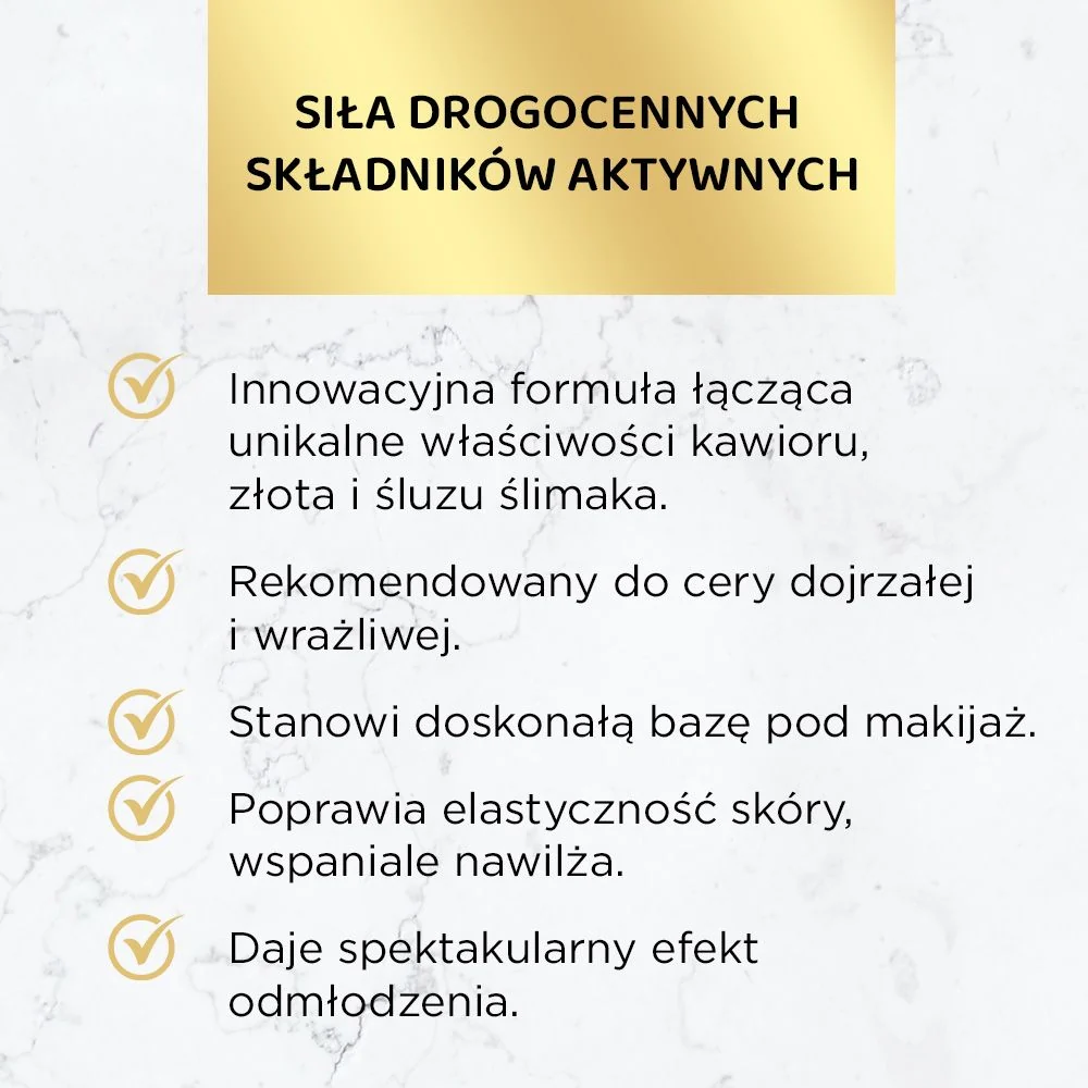 Luksusowy intensywnie ujędrniający krem przeciwzmarszczkowy na dzień - Image 3