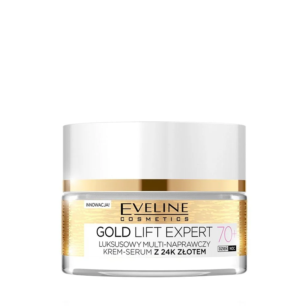 Luksusowy multi-naprawczy krem-serum z 24k złotem 70+ - Image 6