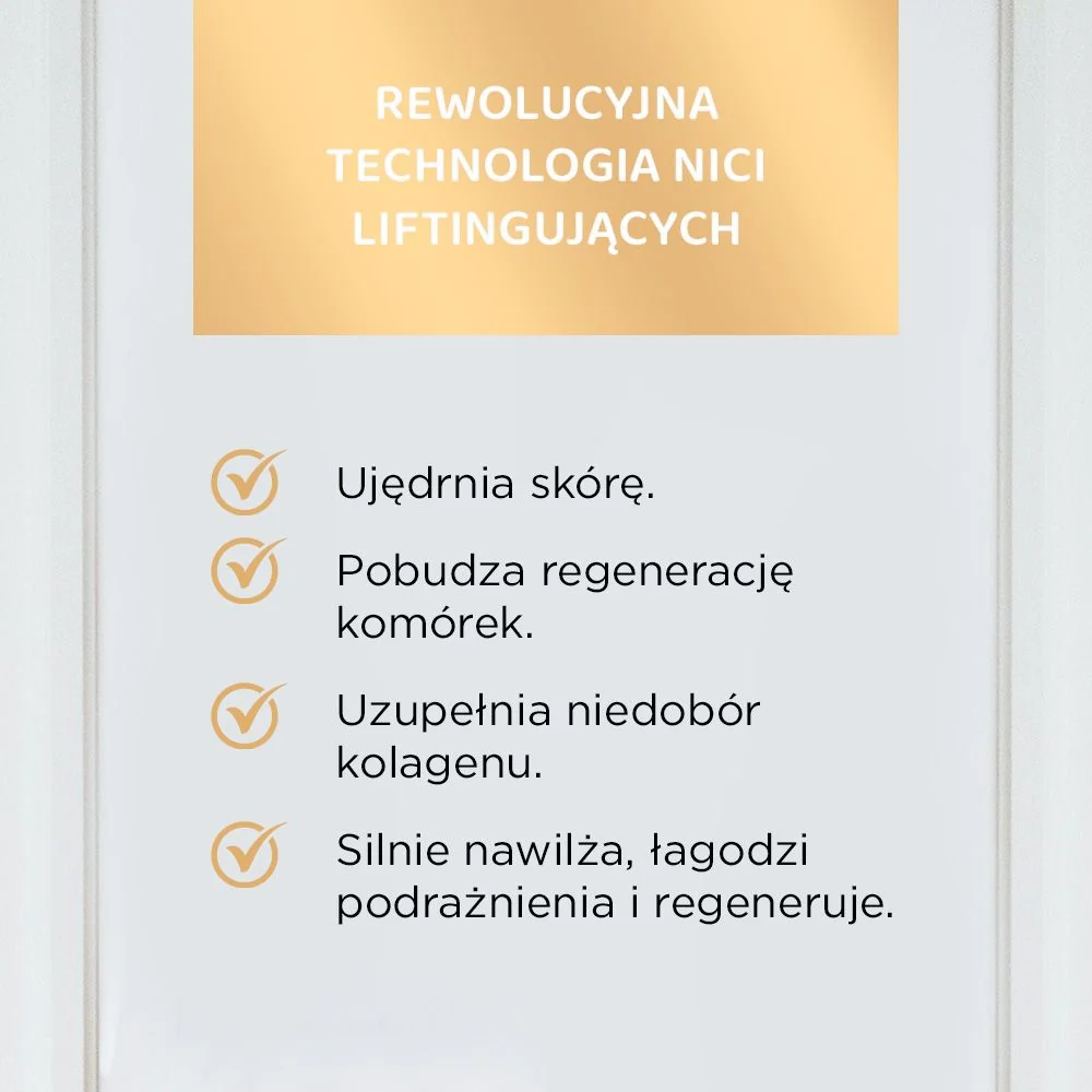 Luksusowy multi-odżywczy krem-serum z 24k złotem 50+ - Image 3