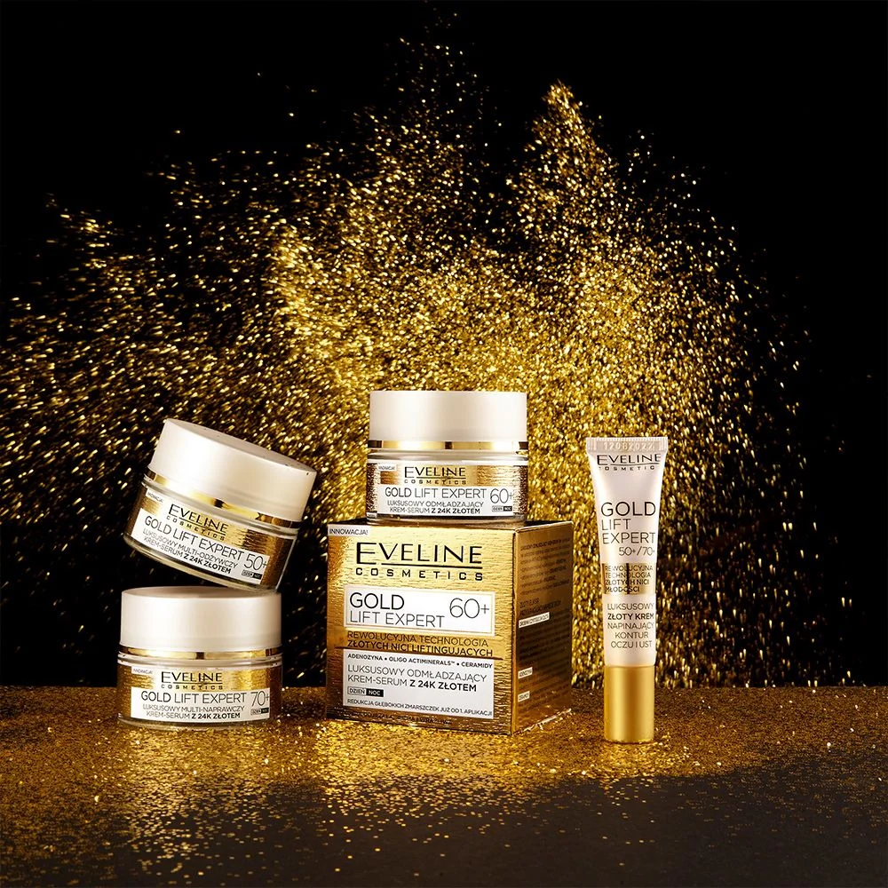Luksusowy multi-odżywczy krem-serum z 24k złotem 50+ - Image 5