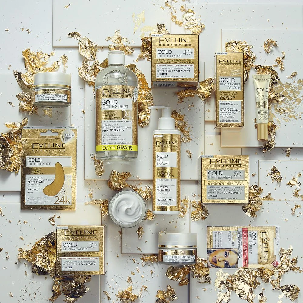 Luksusowy multi-odżywczy krem-serum z 24k złotem 50+ - Image 6
