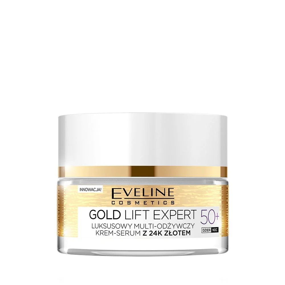 Luksusowy multi-odżywczy krem-serum z 24k złotem 50+ - Image 7