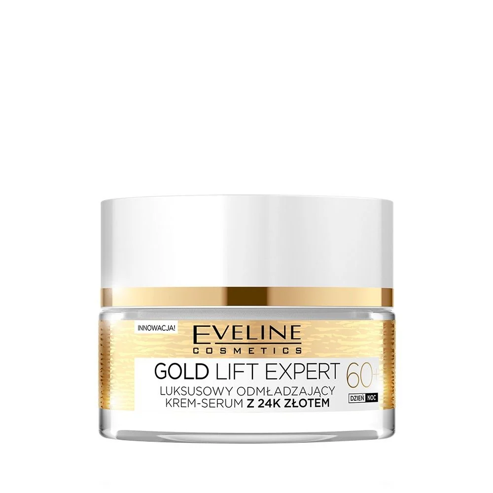 Luksusowy odmładzający krem-serum z 24k złotem 60+ - Image 7