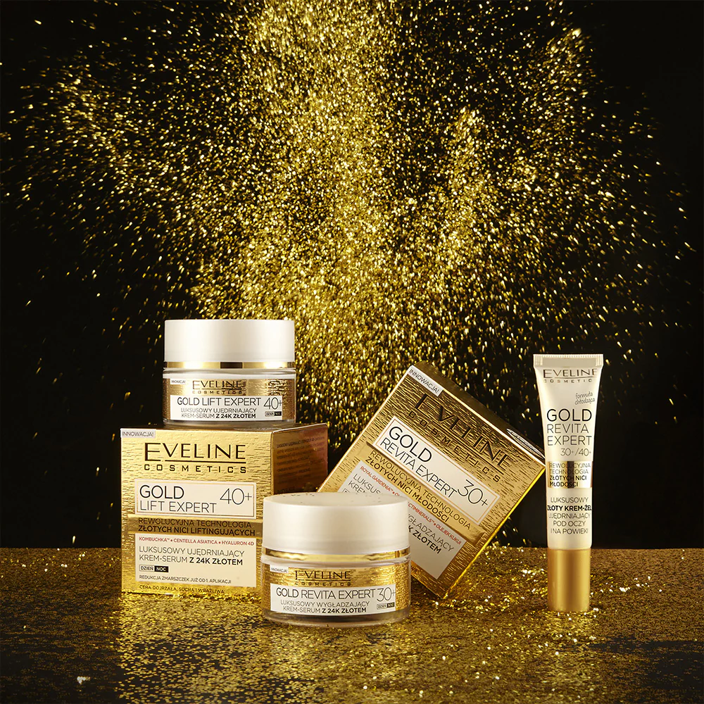 Luksusowy ujędrniający krem-serum z 24k złotem 40+ - Image 5