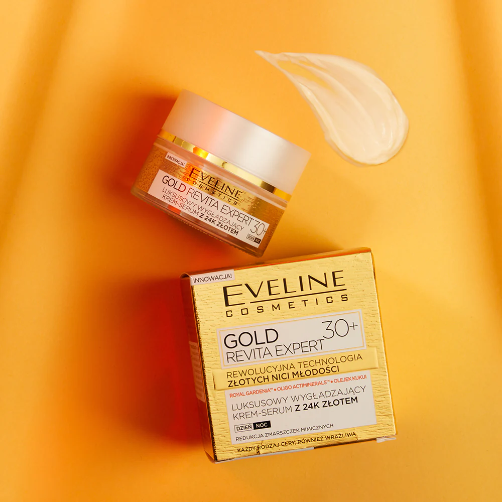 Luksusowy wygładzający krem-serum z 24k złotem 30+ - Image 10