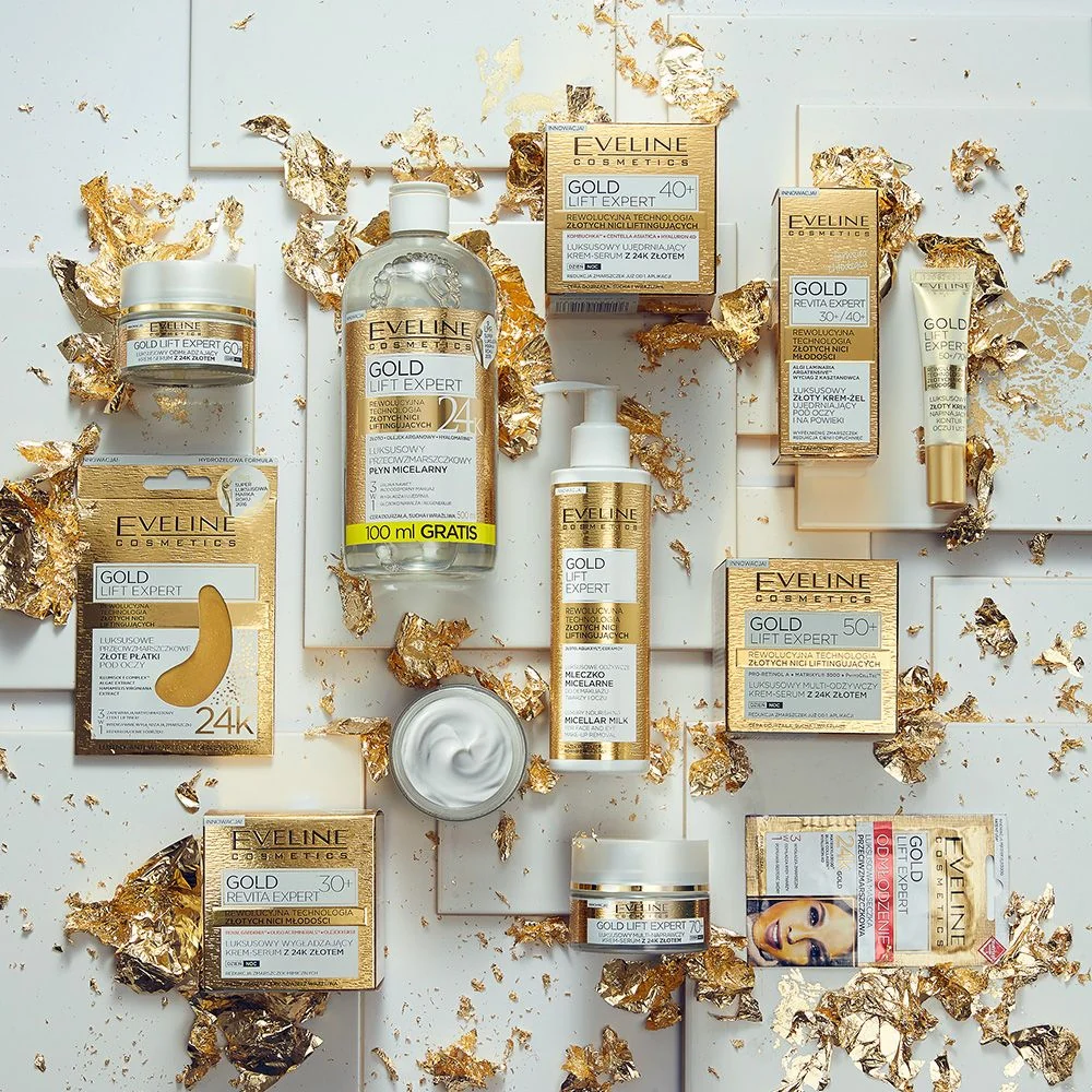 Luksusowy wygładzający krem-serum z 24k złotem 30+ - Image 3