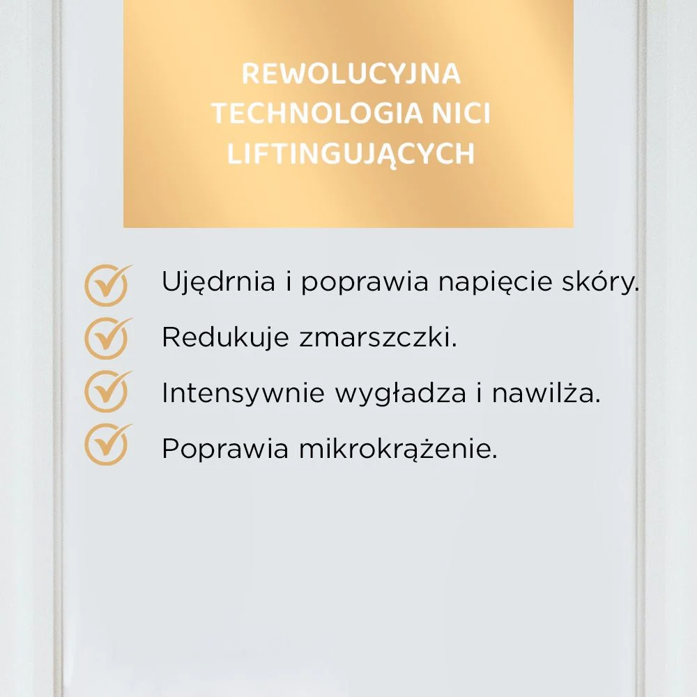 Luksusowy złoty krem napinający kontur oczu i ust 50+/70+ - Image 3