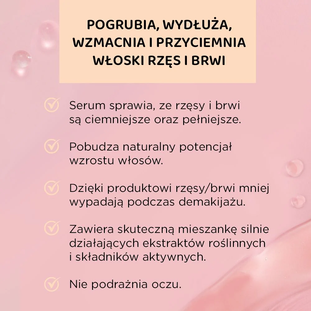 Multipeptydowe serum na porost rzęs i brwi - Image 3