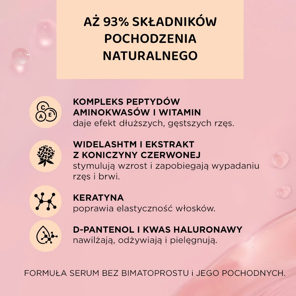 Multipeptydowe serum na porost rzęs i brwi - Image 4