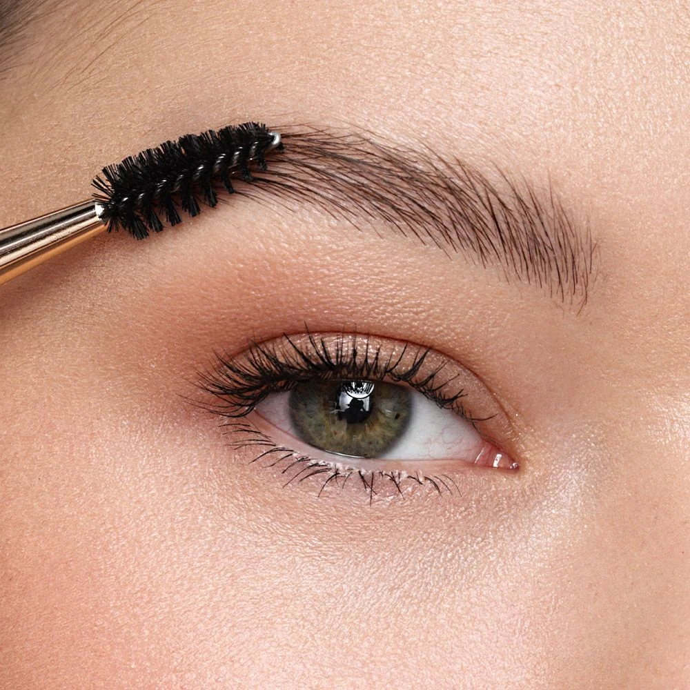 Pędzel do makijażu brwi i aplikacji eyelinera E05 - Image 5
