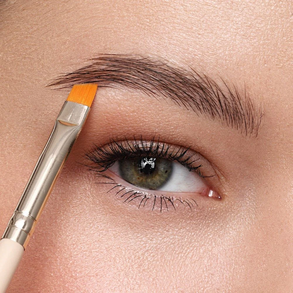 Pędzel do makijażu brwi i aplikacji eyelinera E05 - Image 6