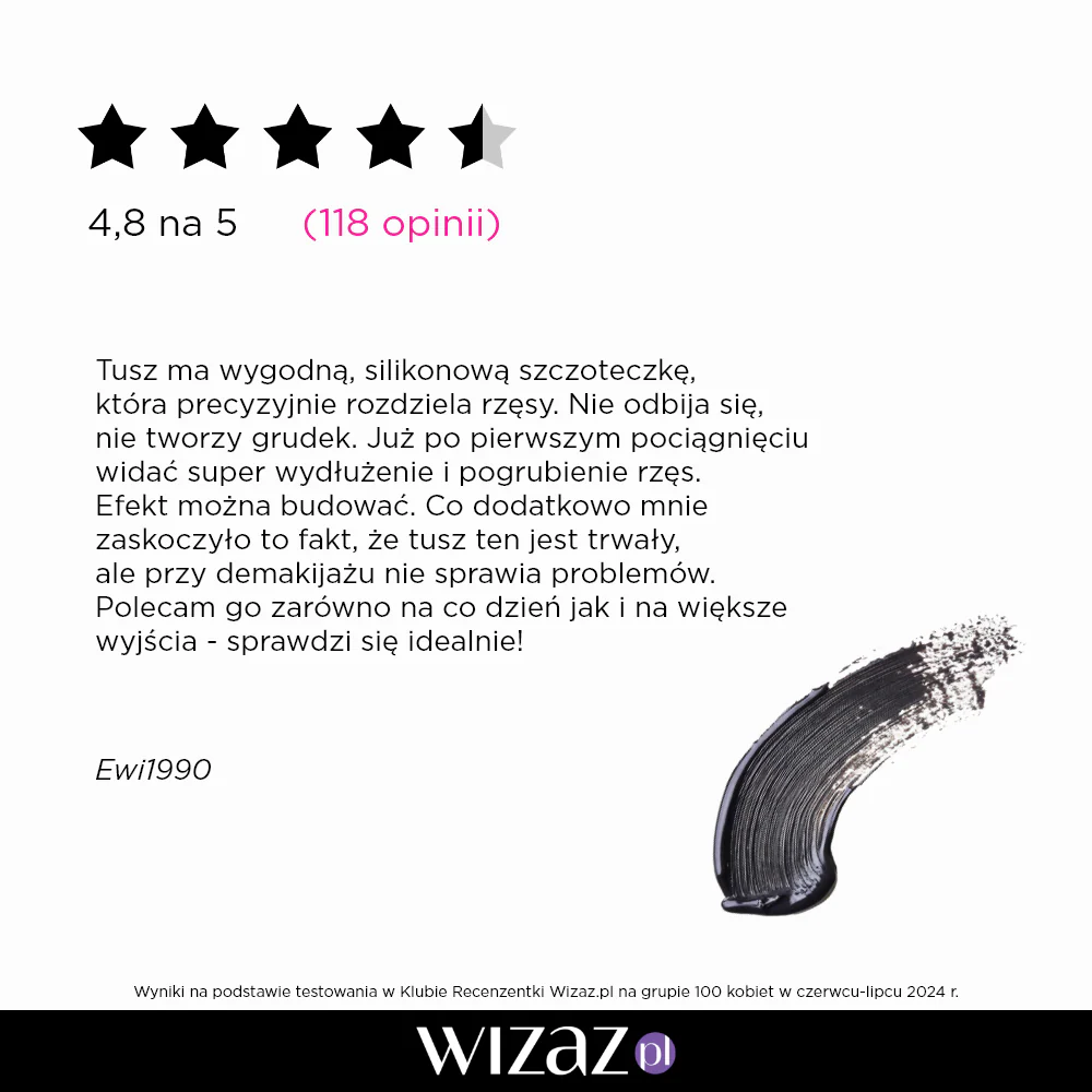 Pogrubiająco - wydłużający tusz do rzęs - Image 8