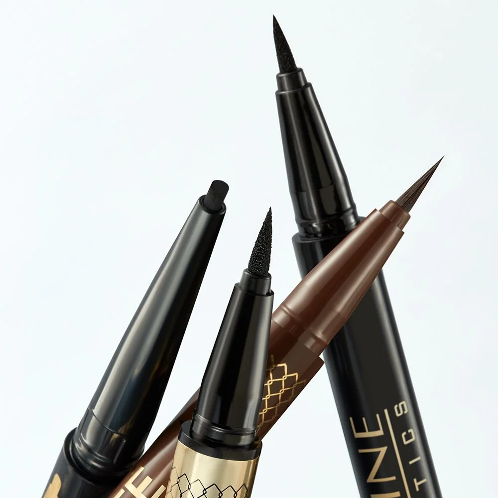 Precyzyjny eyeliner w pisaku, brązowy - Image 6