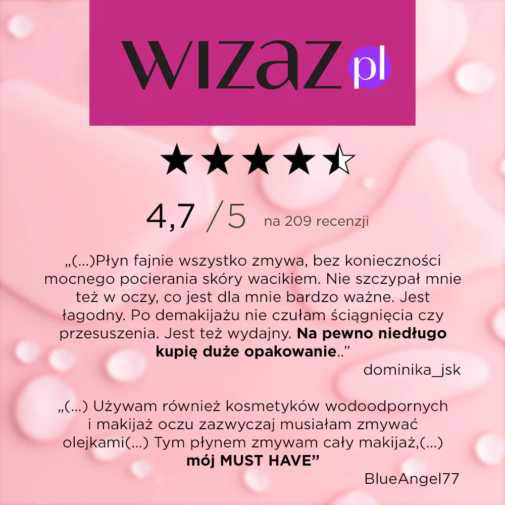 Profesjonalny płyn micelarny do demakijażu, wersja mini - Image 5