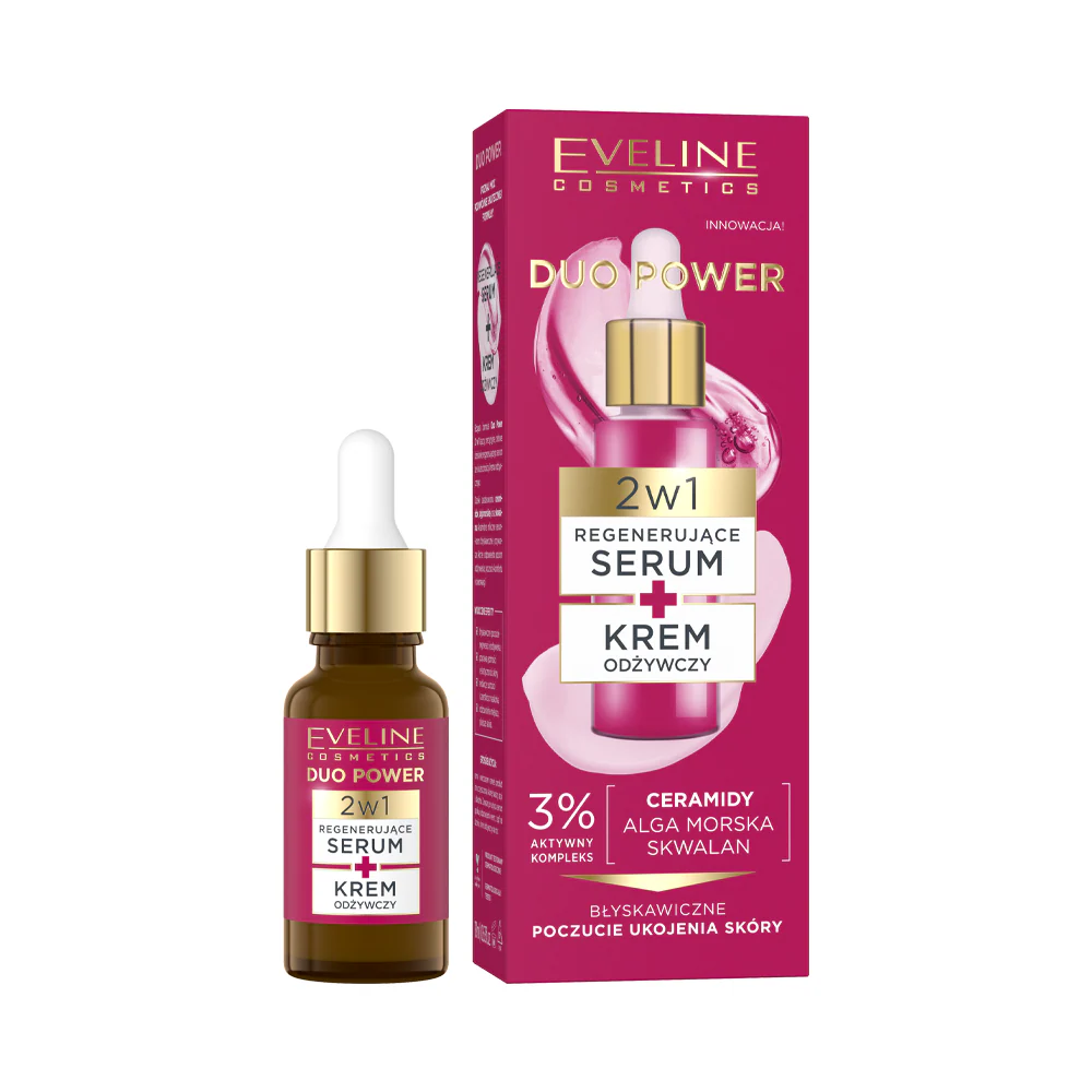 Regenerujące serum+krem odżywczy 2w1
