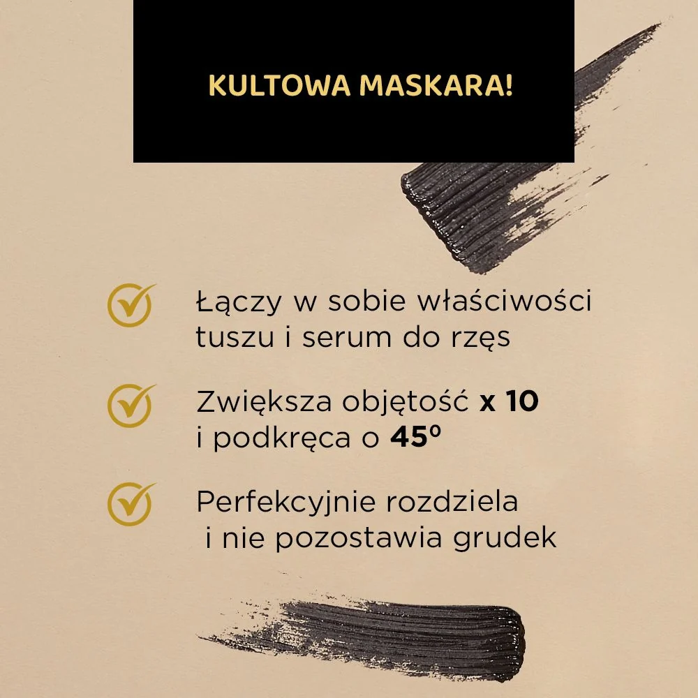 Tusz do rzęs pogrubiająco-podkręcający - Image 3