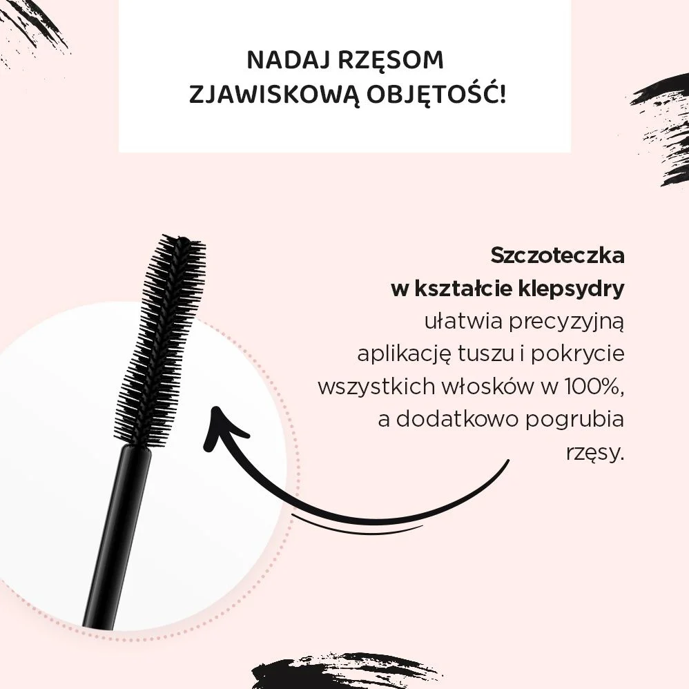 Tusz do rzęs pogrubiająco-rozdzielający, So Black - Image 4