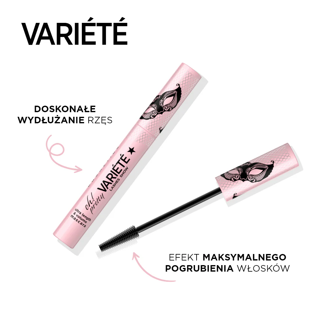 Tusz do rzęs wydłużający i zwiększający objętość Oh! pretty - Image 2
