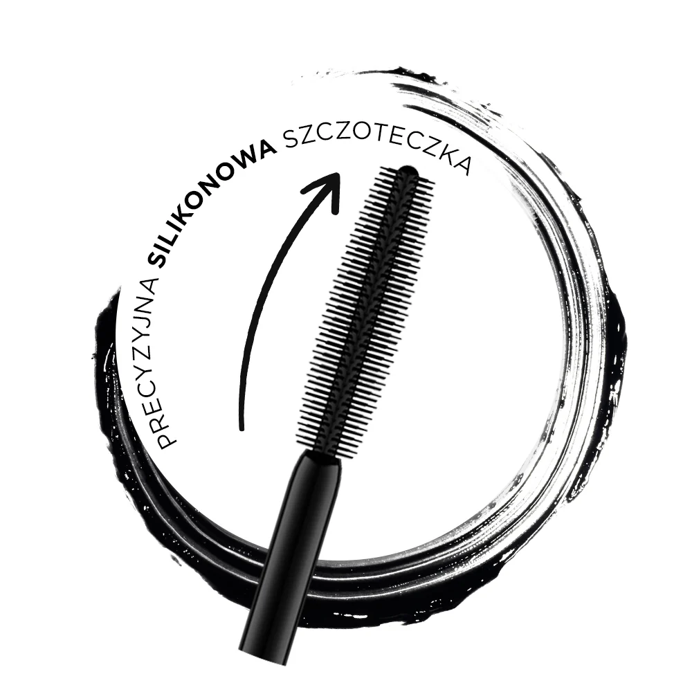 Tusz do rzęs zwiększający objętość i wydłużający, ekstremalna czerń - Image 4