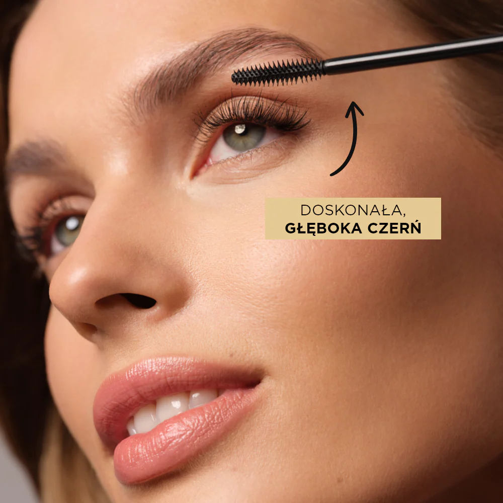 Tusz do rzęs zwiększający objętość i wydłużający, czarny - Image 5