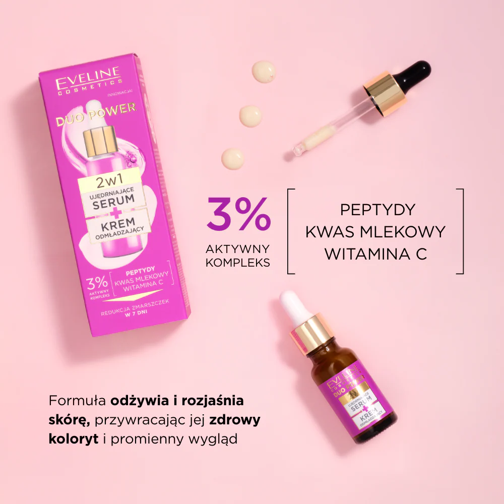 Ujędrniające serum-krem odmładzający 2w1 - Image 4