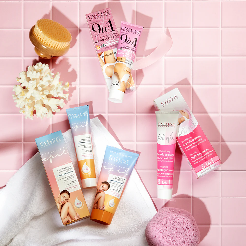 Ultradelikatny krem do depilacji z bio olejkiem z bawełny 9w1 - Image 4