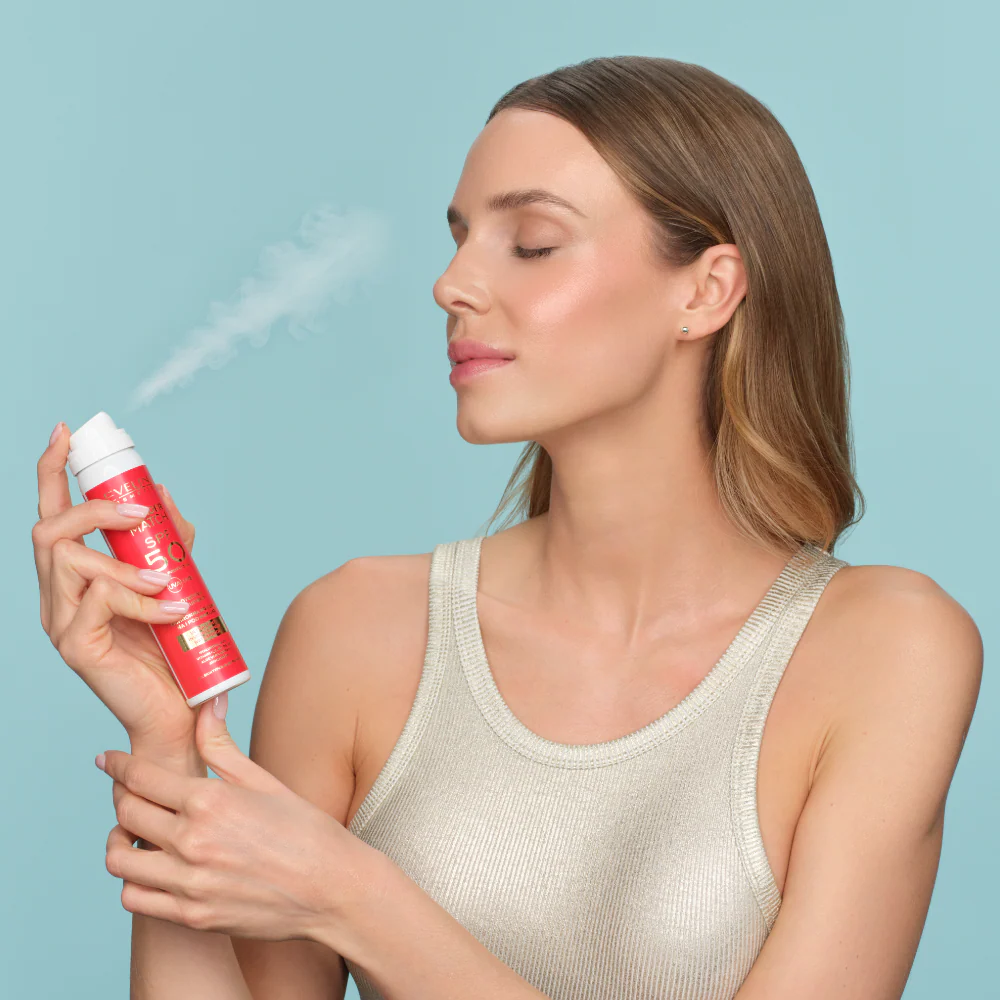 Ultralekka mgiełka ochronna SPF 50 na i pod makijaż - Image 6