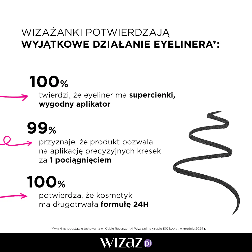 Wodoodporny precyzyjny eyeliner, czarny - Image 6