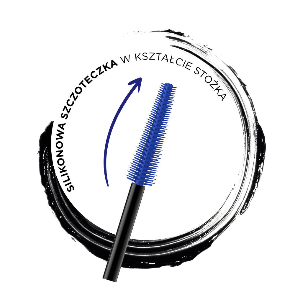 Wydłużająco-pogrubiający tusz do rzęs, niebieski - Image 7
