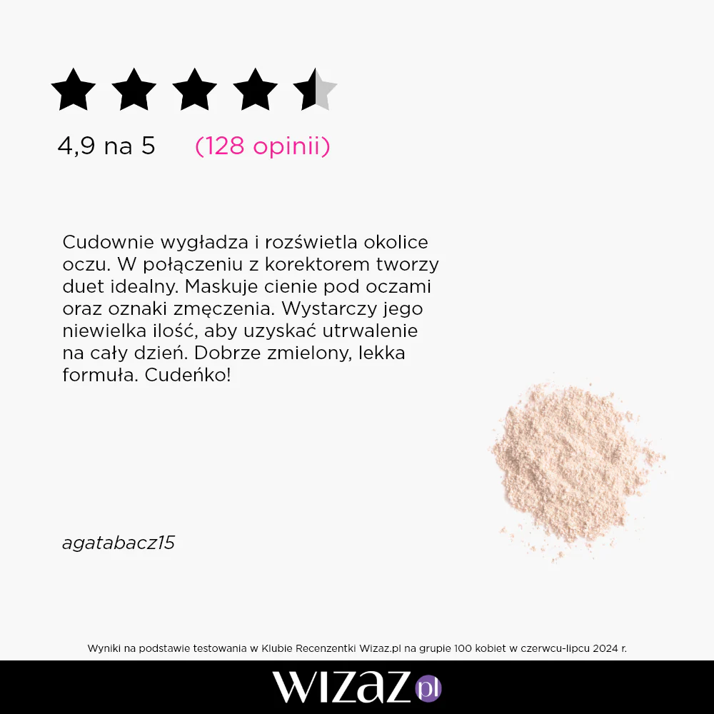 Wygładzająco-korygujący puder pod oczy - Image 7
