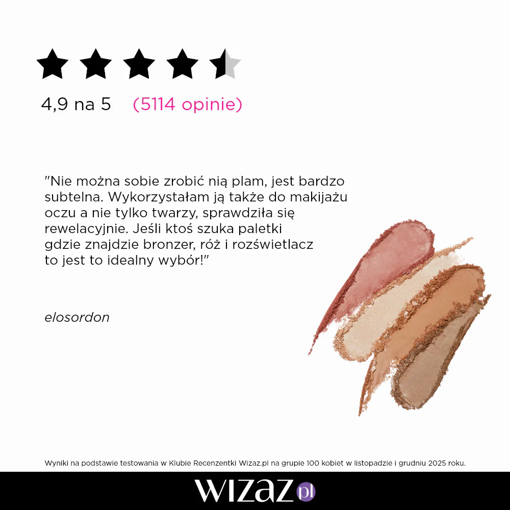 Wypiekana paleta wielofunkcyjna do konturowania 4w1 - Image 11