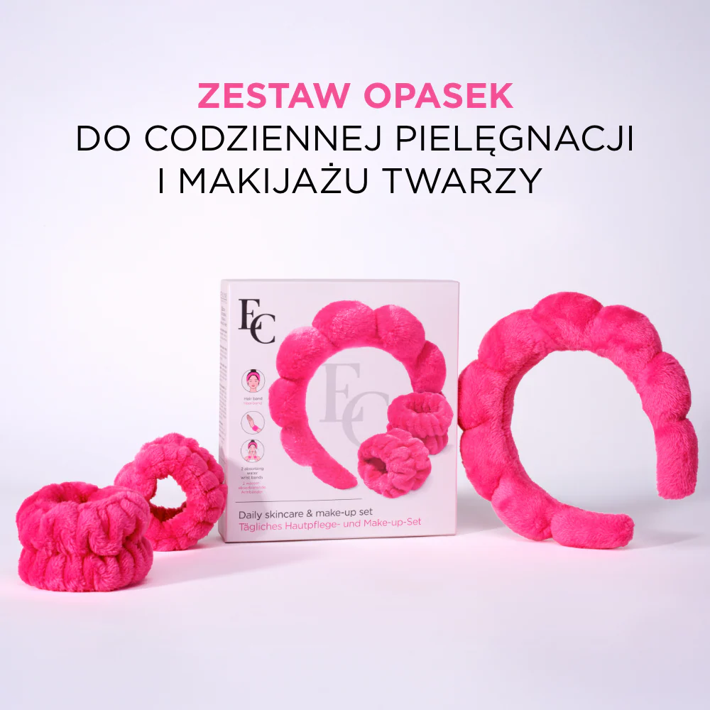 Zestaw opasek do codziennej pielęgnacji i makijażu twarzy - Image 2